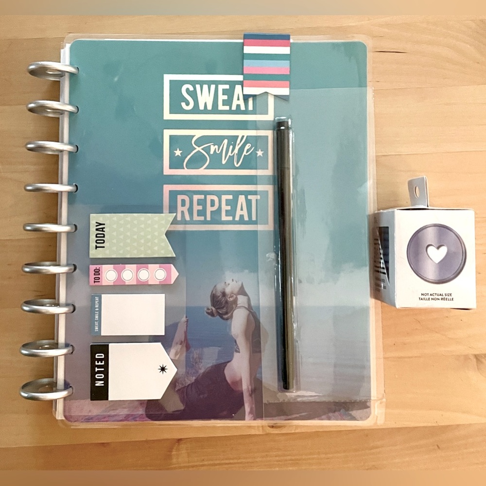 Brand New, 12 month, Happy Planner Fitness set